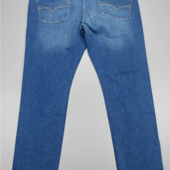 Guess Jeans Brit Rocker Slim Fit Narrow Leg Low Rise Sirius Wash Mens Size 36x30 - Picture 6 of 7